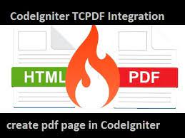 how to CodeIgniter 4 TCPDF Integration- php