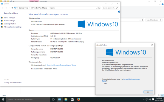 Windows 10 Activation Key